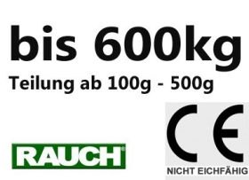 bis 600 kg kalibrierfähig